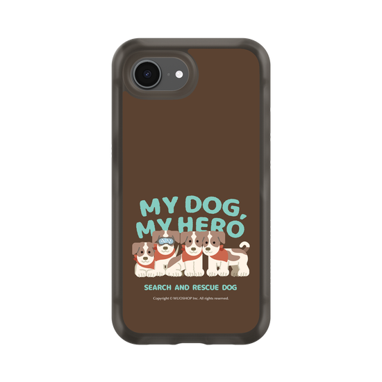 My dog, My hero-Search and Rescue Dog: Jack Russell Terrier(Color)