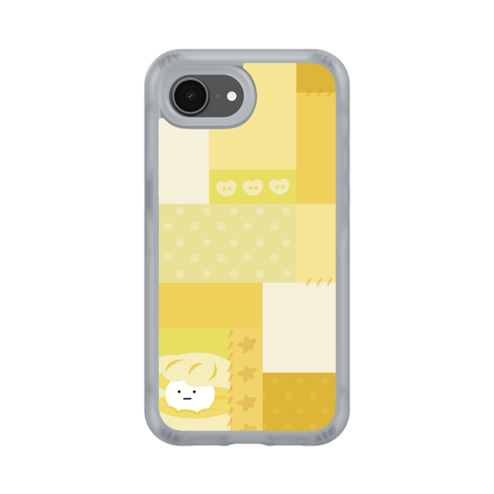 patchwork of yellow shell