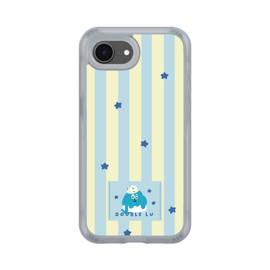 little blue monster dessert fabric labels
