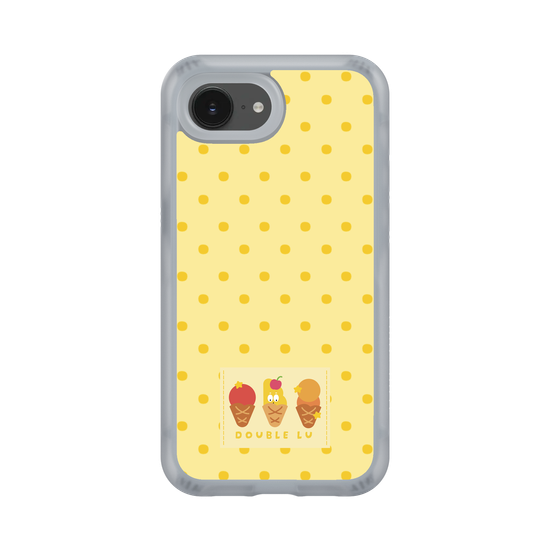 little yellow monster dessert fabric labels