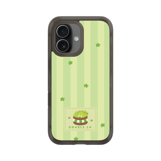 little green monster dessert fabric labels
