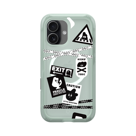 Warning stickers