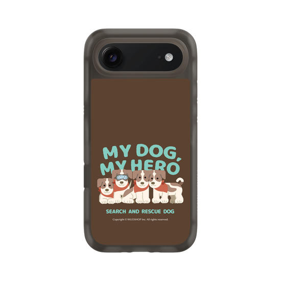 My dog, My hero-Search and Rescue Dog: Jack Russell Terrier(Color)