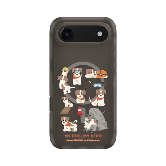 My dog, My hero-Search and Rescue Dog: Jack Russell Terrier(Clear)