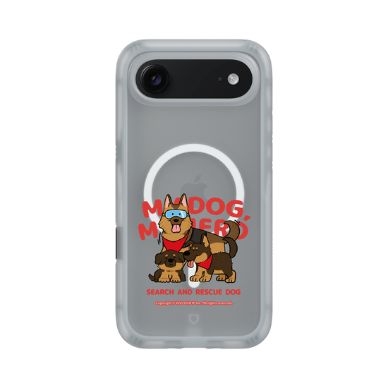 My dog, My hero-Search and Rescue Dog: German Shepherd(Clear)