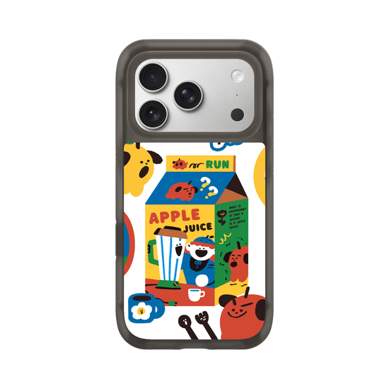 Apple Puppy Sticker Set D 