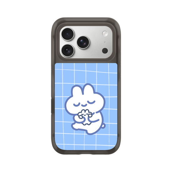 bunny and mini bunny - blue