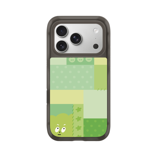 patchwork of little green monster
