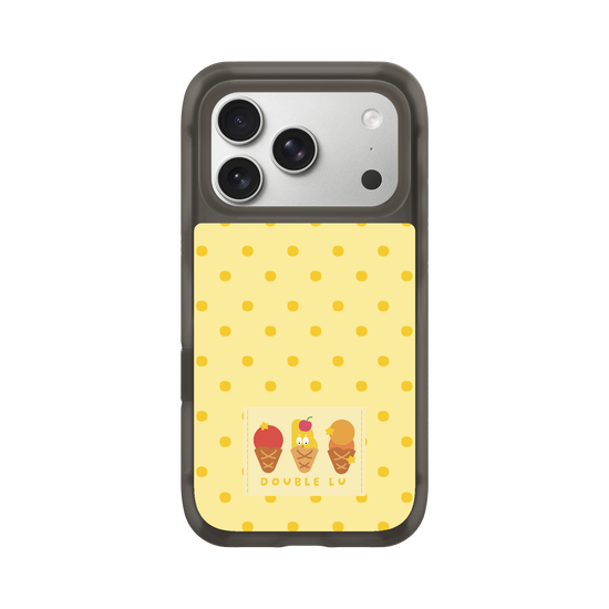 little yellow monster dessert fabric labels