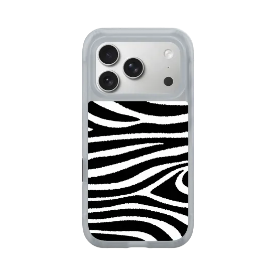 Pattern Play | Safari Zebra | AirX - iPhone 17 Pro | RHINOSHIELD