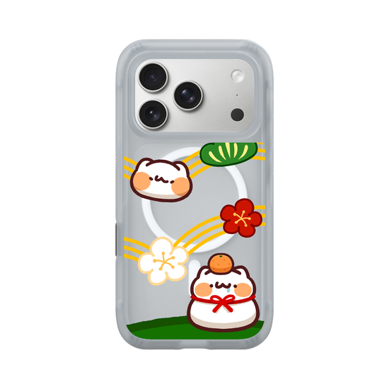 Cat Mochi Collage (Red ) 