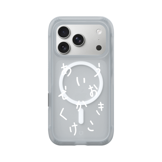 HIRAGANA AIUEO KAKIKUKEKO (WHITE)