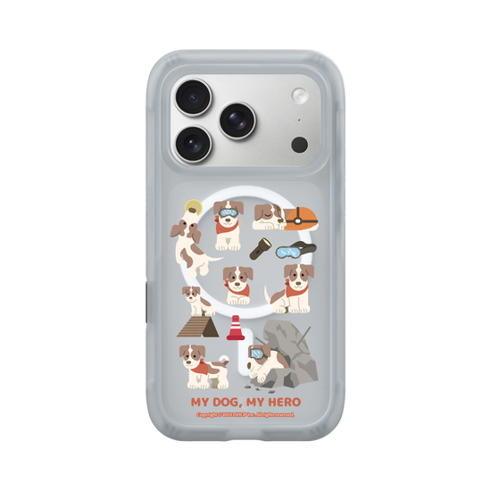 My dog, My hero-Search and Rescue Dog: Jack Russell Terrier(Clear)