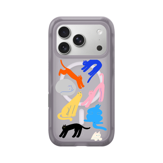 colorful cats