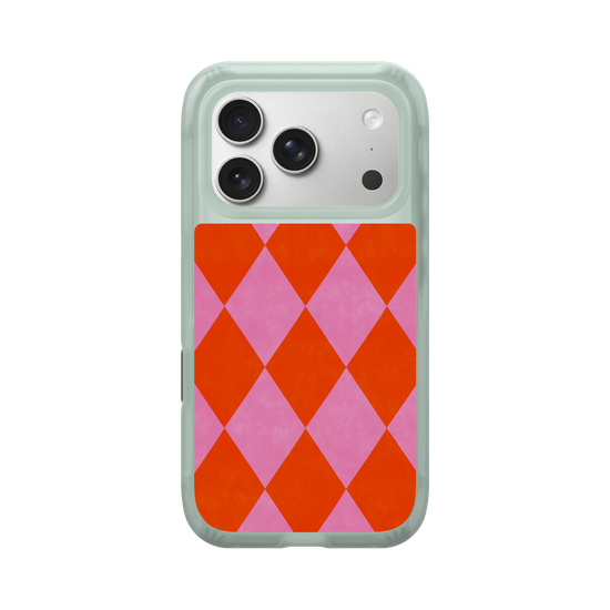 Losange Grid - Pink