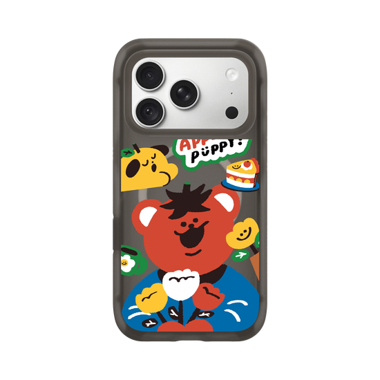 Tomato bear and flowers 