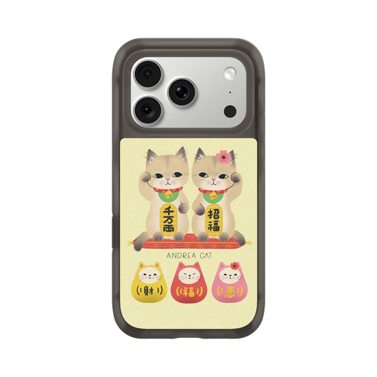 Lucky cats bring you good luck all year long. 