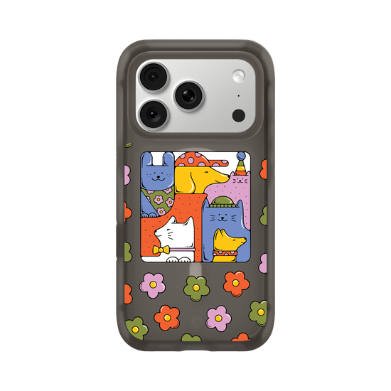 Cats, Dogs, and Flowers