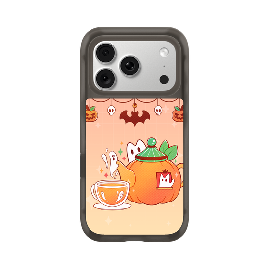 Cozy Halloween - pumpkin teapot