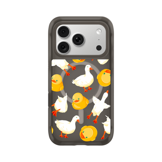 Silly goose and rubber ducks