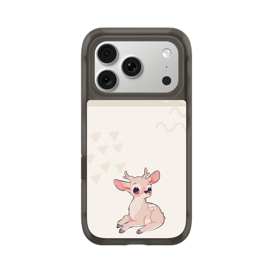 Cute Deer Plain beige BG
