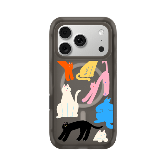 colorful cats