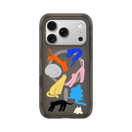 colorful cats