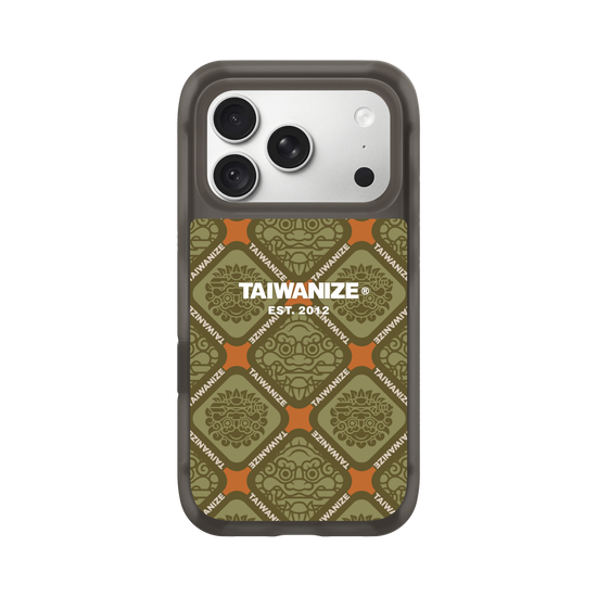 Sword Lion Pattern - Matcha Green (Logo)