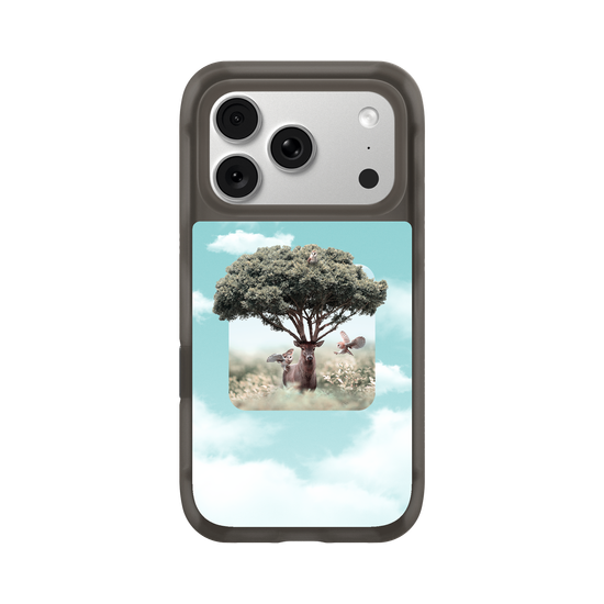 Father Nature - Sticker & Cloudy Sky