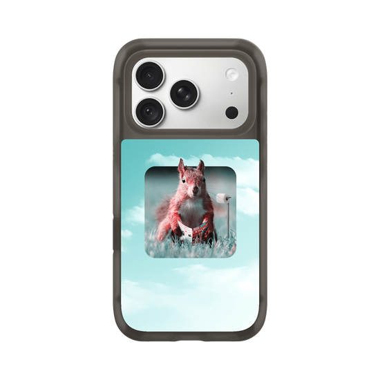 Squirrel Daily Life - Restroom - Sticker & Cloudy Sky