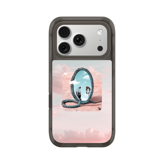 Spiritual Journey – Sticker & Cloudy Sky