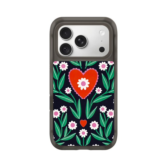 Flower Grid Wallpaper