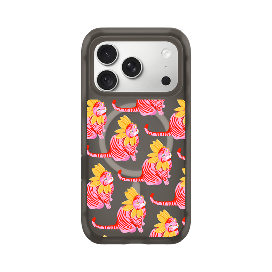 flower cats pink and red