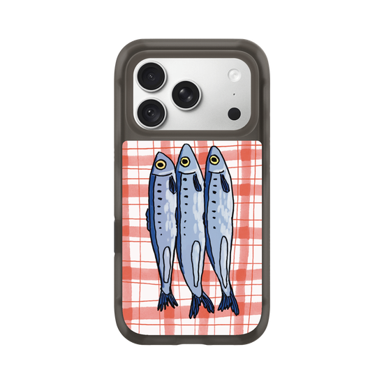 Sardines sur nappe vichy
