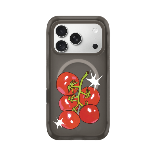 Funda para teléfono con diseño de jardín brillante: ¡Tiempo de tomates!