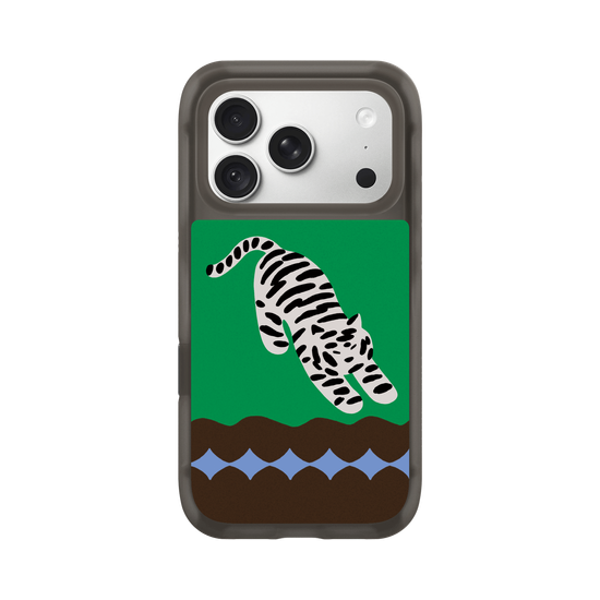 A Stretching tiger