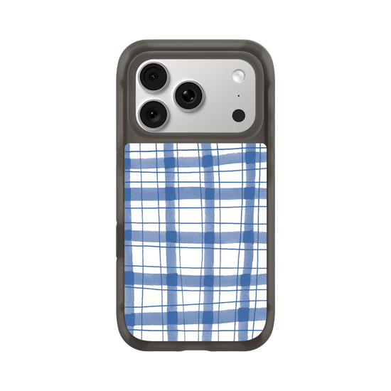 Wonky Gingham  – Blue Cottagecore Vibes