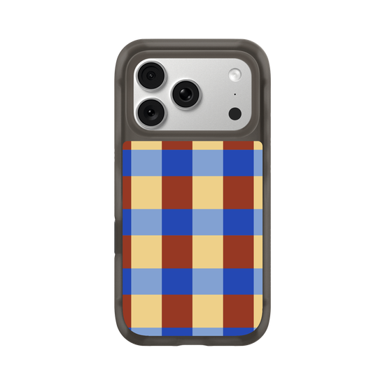 Blue & yellow gingham
