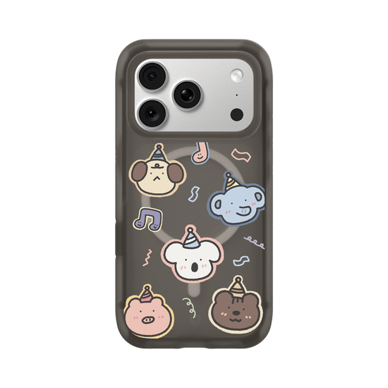 Lazy Monster Animal Party Stickers.
