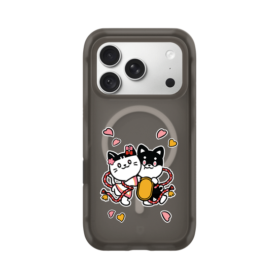 Love Bloom dou and meow (with border)