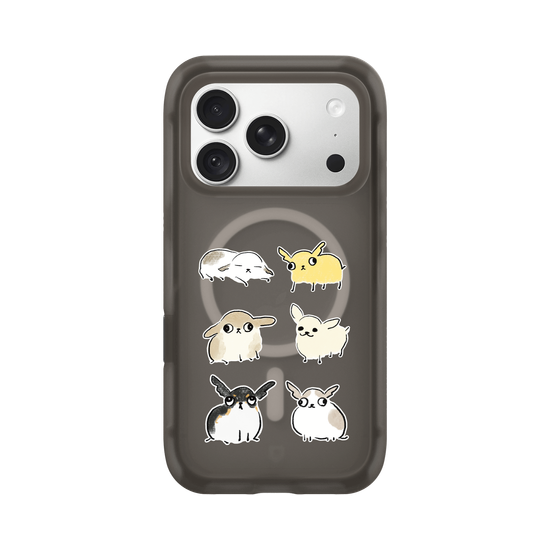 A layout incorporating Chihuahua-themed stickers.