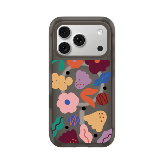 Big winter flowers design