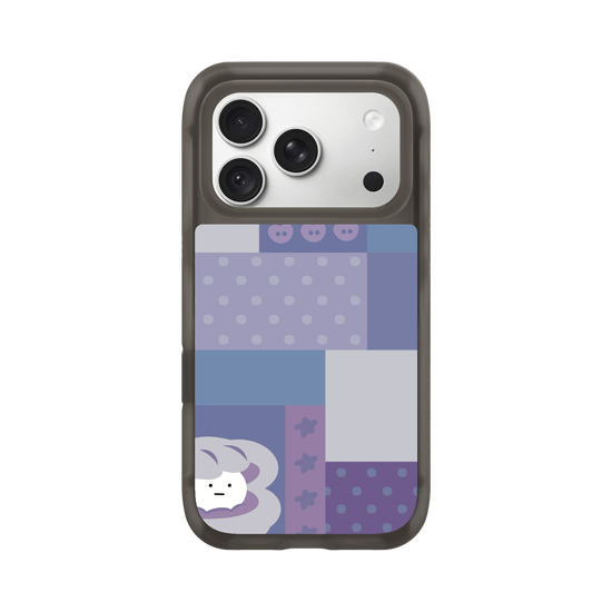 patchwork of purple shell