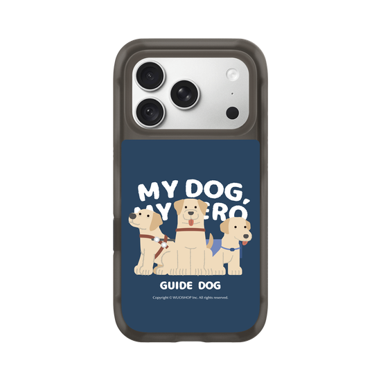 My dog, My hero-Guide Dog: Goldador(Clear)