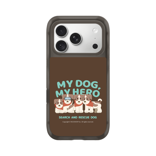 My dog, My hero-Search and Rescue Dog: Jack Russell Terrier(Color)