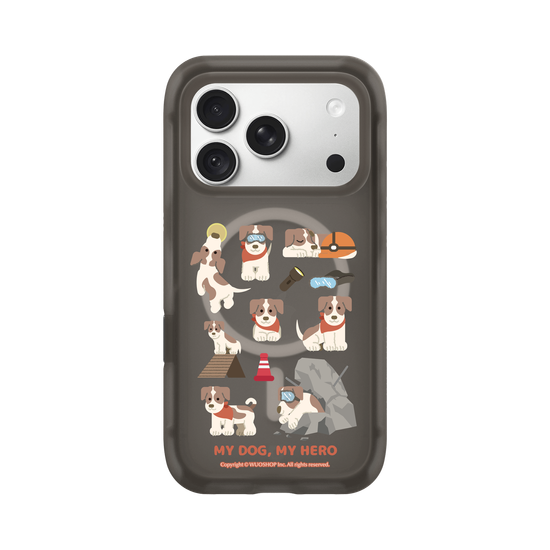 My dog, My hero-Search and Rescue Dog: Jack Russell Terrier(Clear)