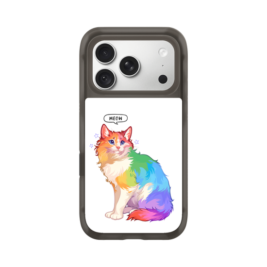 Rainbow Cat Meow