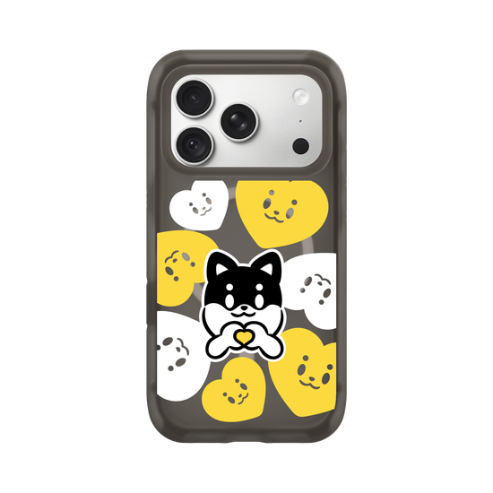 dou dou loves - yellow heart