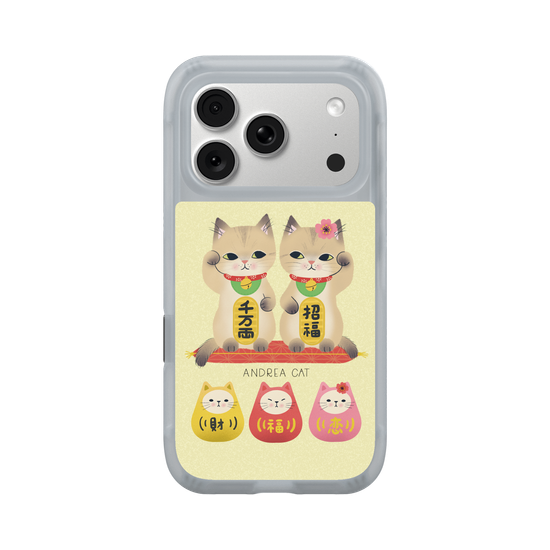Lucky cats bring you good luck all year long. 