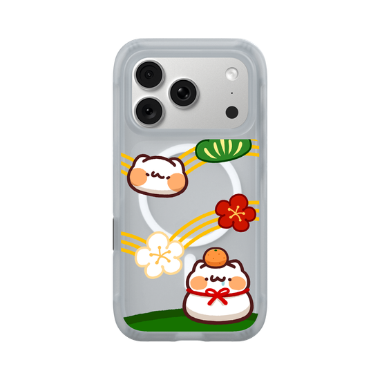 Cat Mochi Collage (Red ) 